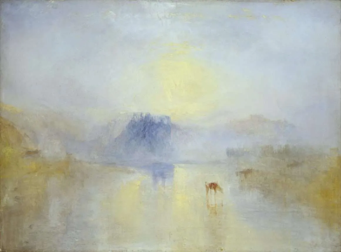Norham Castle, Sunrise c.1845